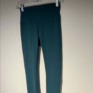 Never Worn Lululemon Green Leggings